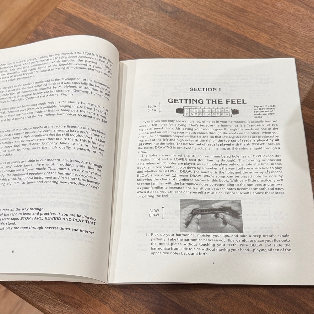 Harmonica Playing Guidebook - Picture 2 of 3